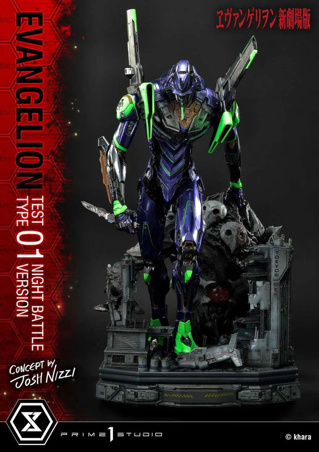 Test Type-01 (Night Battle Version) Evangelion(sinmov) – Prime1Studio – ActionFigure Brasil