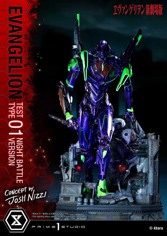 Test Type-01 (Night Battle Version) Evangelion(sinmov) – Prime1Studio – ActionFigure Brasil