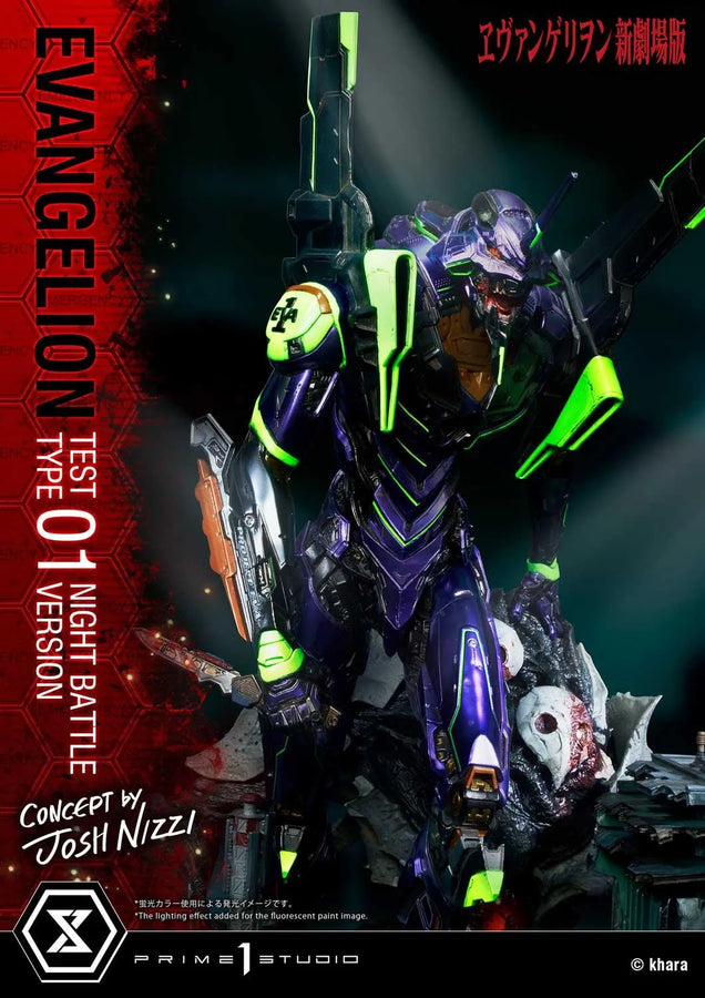 Test Type-01 (Night Battle Version) Evangelion(sinmov) – Prime1Studio – ActionFigure Brasil