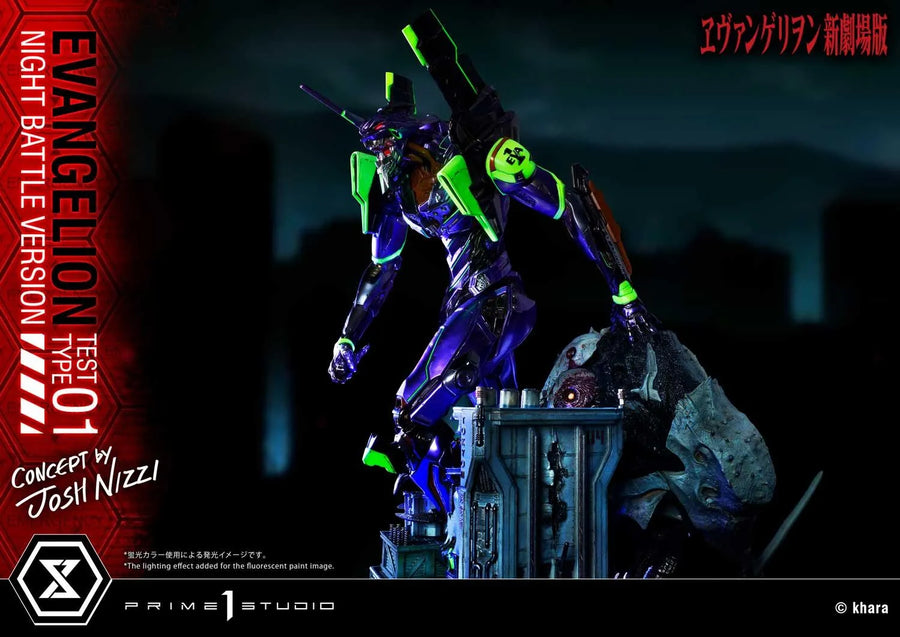 Test Type-01 (Night Battle Version) Evangelion(sinmov) – Prime1Studio – ActionFigure Brasil