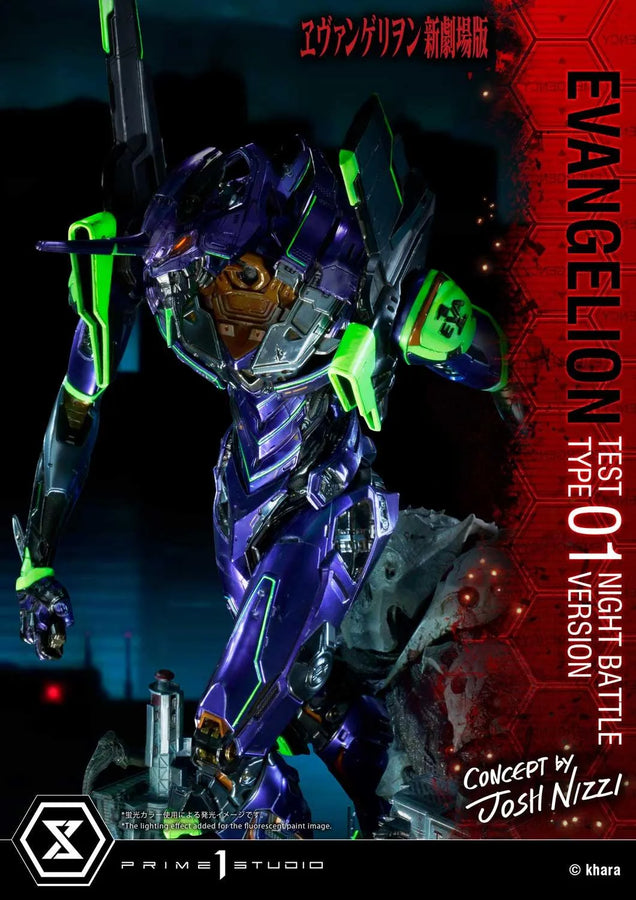 Test Type-01 (Night Battle Version) Evangelion(sinmov) – Prime1Studio – ActionFigure Brasil