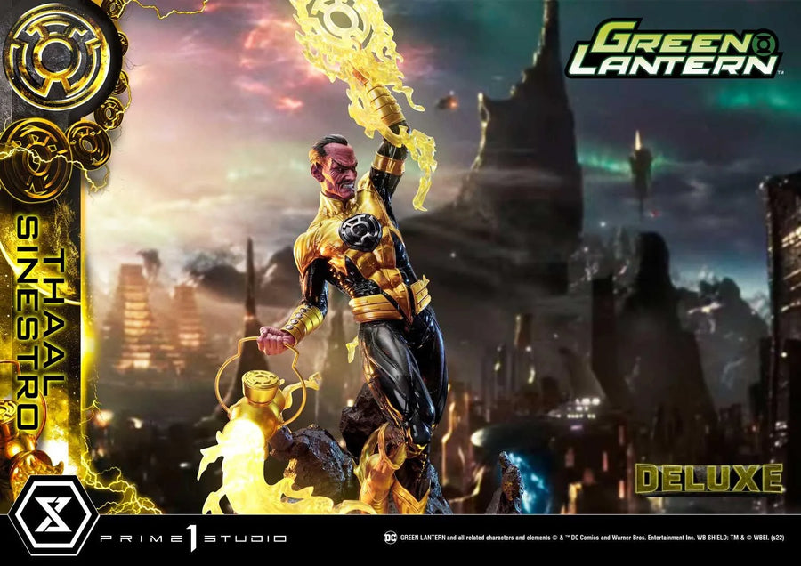 Thaal Sinestro (Deluxe Version) Green Lantern (Comics) – Prime1Studio – ActionFigure Brasil