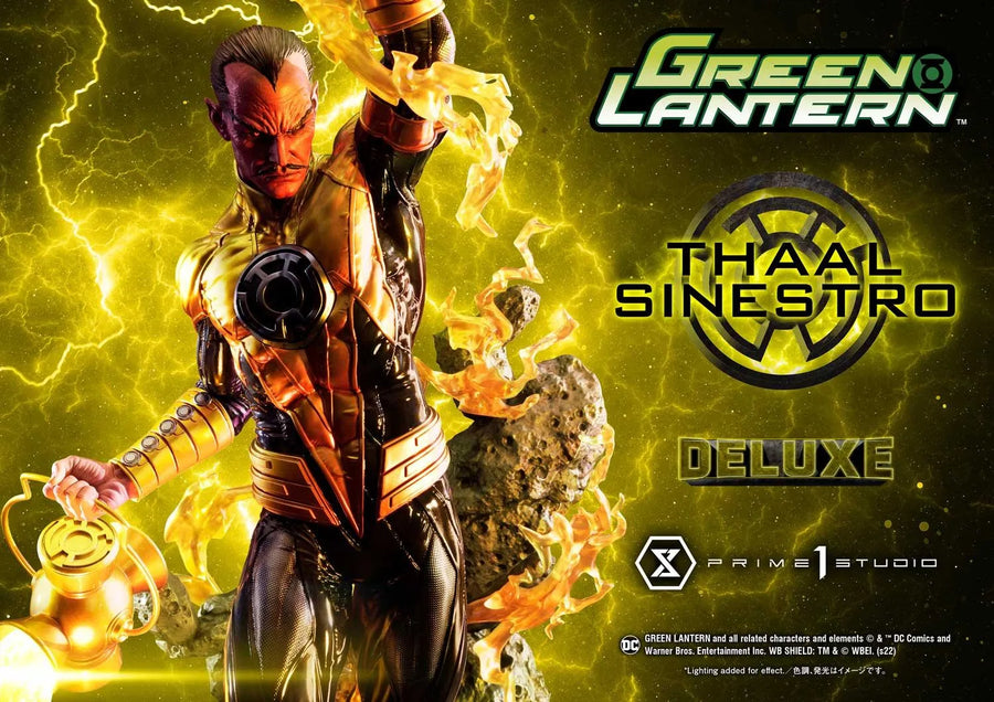 Thaal Sinestro (Deluxe Version) Green Lantern (Comics) – Prime1Studio – ActionFigure Brasil