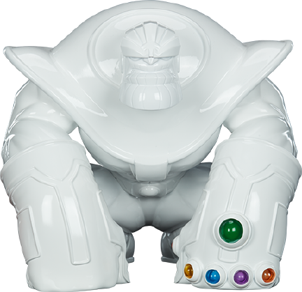 Thanos (Infinity-Sized) Gloss White Edition - LIMITED EDITION: 125 – Unruly Industries™ – ActionFigure Brasil