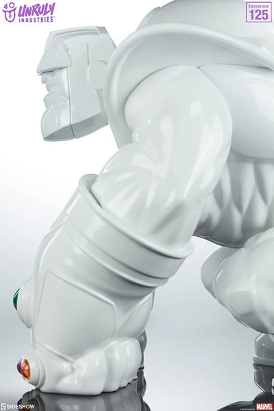 Thanos (Infinity-Sized) Gloss White Edition - LIMITED EDITION: 125 – Unruly Industries™ – ActionFigure Brasil — ângulo diferente