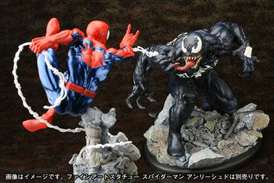 the AMAZING SPIDER-MAN Fine Art Statue Venom Unboundㅤ – Gantaku – ActionFigure Brasil — iluminação de estúdio