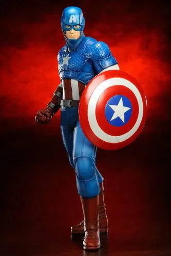 The Avengers - Captain America - ARTFX+ - Marvel The Avengers ARTFX+ - 1/10 (Kotobukiya)ㅤ – Kotobukiya – ActionFigureBrasil