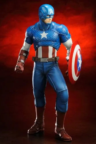 The Avengers - Captain America - ARTFX+ - Marvel The Avengers ARTFX+ - 1/10 (Kotobukiya)ㅤ – Kotobukiya – ActionFigureBrasil