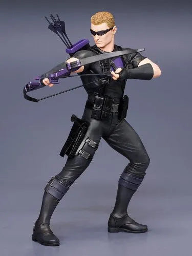 The Avengers - Hawkeye - Marvel The Avengers ARTFX+ - ARTFX+ - 1/10 (Kotobukiya)ㅤ – Kotobukiya – ActionFigureBrasil — ângulo diferente