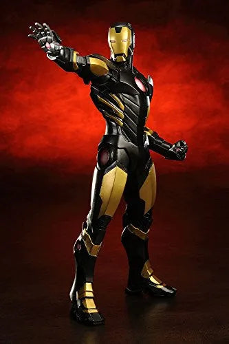 The Avengers - Iron Man - ARTFX+ - Marvel The Avengers ARTFX+ - 1/10 - Black  x Gold (Kotobukiya)ㅤ – Kotobukiya – ActionFigureBrasil — ângulo diferente