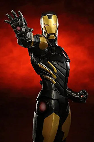 The Avengers - Iron Man - ARTFX+ - Marvel The Avengers ARTFX+ - 1/10 - Black  x Gold (Kotobukiya)ㅤ – Kotobukiya – ActionFigureBrasil — embalagem