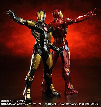 The Avengers - Iron Man - ARTFX+ - Marvel The Avengers ARTFX+ - 1/10 - Black  x Gold (Kotobukiya)ㅤ – Kotobukiya – ActionFigureBrasil — acessórios