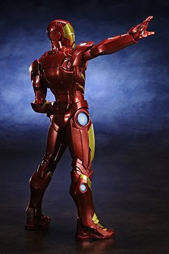The Avengers - Iron Man - ARTFX+ - Marvel The Avengers ARTFX+ - 1/10 - Red x Gold (Kotobukiya)ㅤ – Kotobukiya – ActionFigureBrasil — detalhe do produto