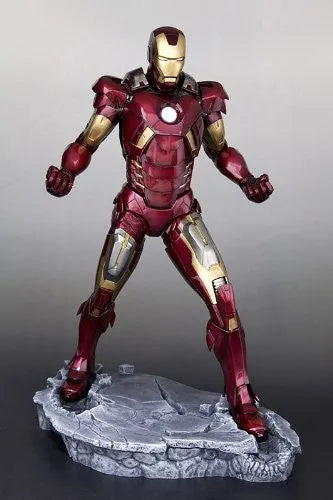 The Avengers - Iron Man Mark VII - ARTFX Statue - 1/6 (Kotobukiya)ㅤ – Kotobukiya – ActionFigureBrasil — ângulo diferente