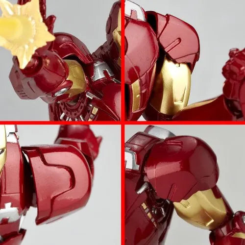 The Avengers - Iron Man Mark VII - Revoltech - Revoltech SFX #42 (Kaiyodo)ㅤ – Kaiyodo – ActionFigureBrasil