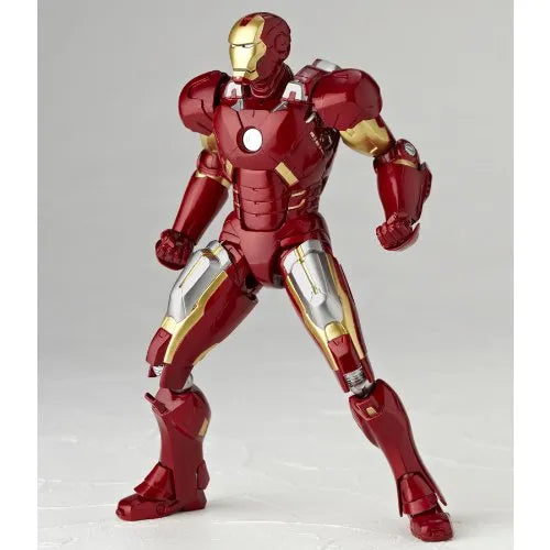 The Avengers - Iron Man Mark VII - Revoltech - Revoltech SFX #42 (Kaiyodo)ㅤ – Kaiyodo – ActionFigureBrasil