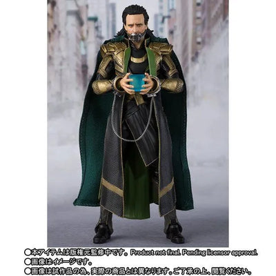 The Avengers - Loki - S.H.Figuarts (Bandai Spirits) [Shop Exclusive]ㅤ – Bandai Spirits – ActionFigure Brasil — detalhe do produto