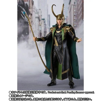 The Avengers - Loki - S.H.Figuarts (Bandai Spirits) [Shop Exclusive]ㅤ – Bandai Spirits – ActionFigure Brasil — embalagem