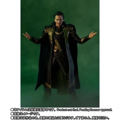 The Avengers - Loki - S.H.Figuarts (Bandai Spirits) [Shop Exclusive]ㅤ – Bandai Spirits – ActionFigure Brasil — acessórios