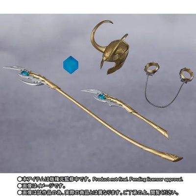 The Avengers - Loki - S.H.Figuarts (Bandai Spirits) [Shop Exclusive]ㅤ – Bandai Spirits – ActionFigure Brasil — com base expositora