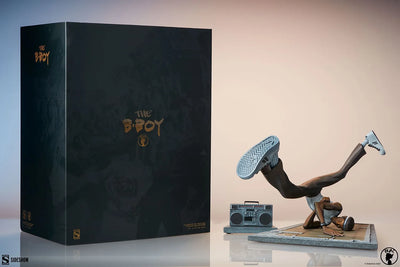 The B-Boy - LIMITED EDITION – Sideshow Collectibles – ActionFigure Brasil — com base expositora
