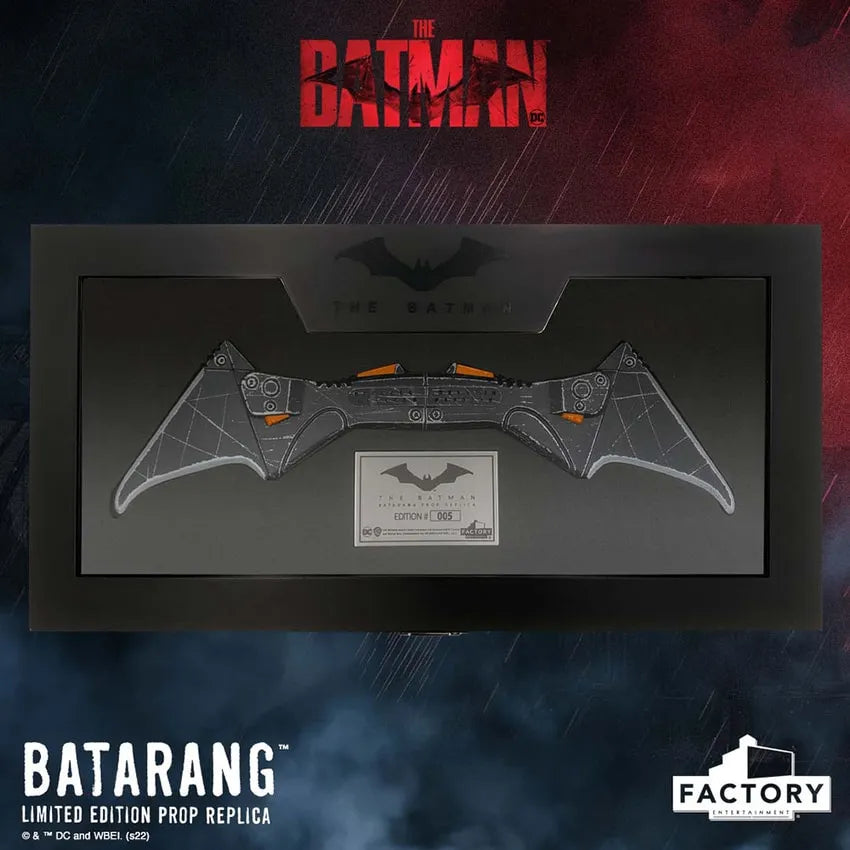 The Batman Batarang - LIMITED EDITION – Factory Entertainment – ActionFigure Brasil