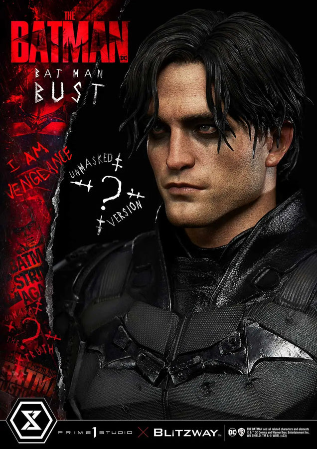The Batman (Unmasked Version) The Batman (Film) – Prime1Studio – ActionFigure Brasil