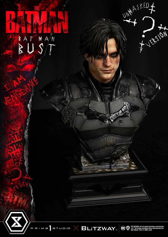 The Batman (Unmasked Version) The Batman (Film) – Prime1Studio – ActionFigure Brasil
