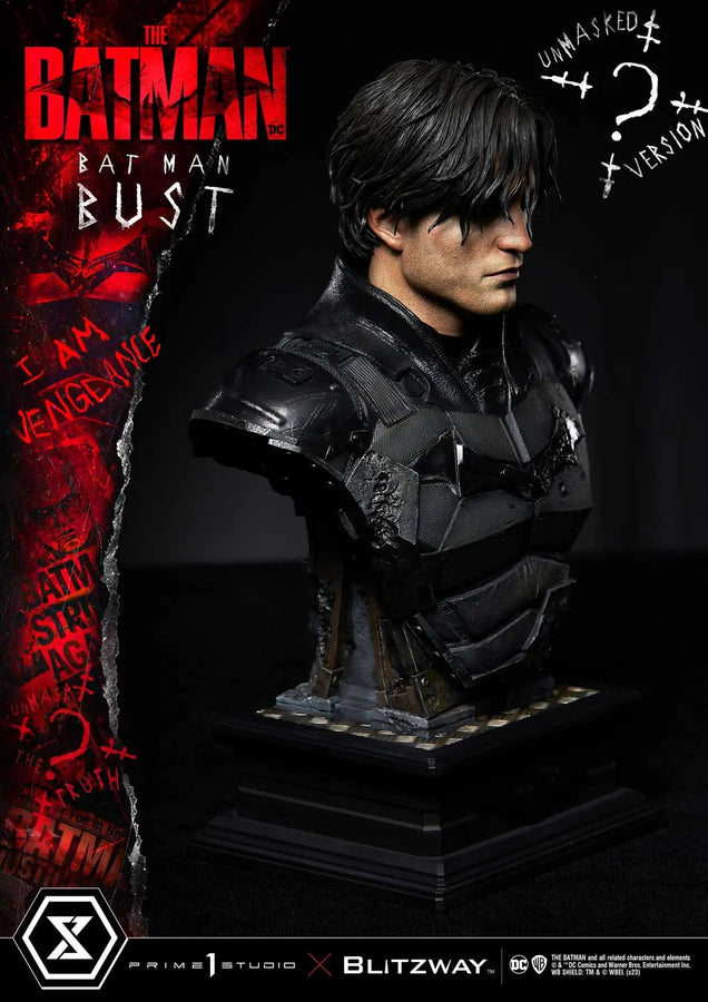 The Batman (Unmasked Version) The Batman (Film) – Prime1Studio – ActionFigure Brasil