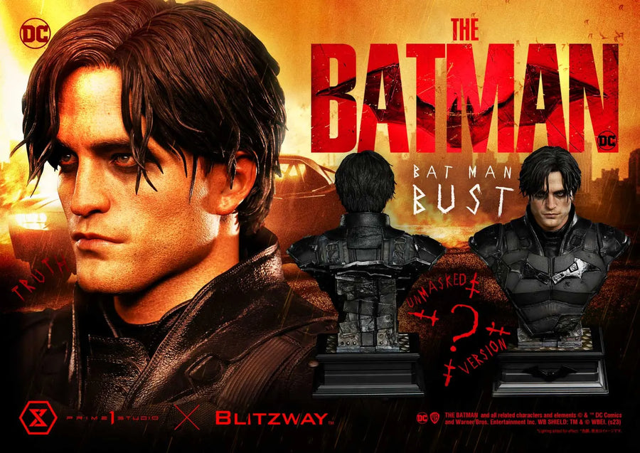 The Batman (Unmasked Version) The Batman (Film) – Prime1Studio – ActionFigure Brasil