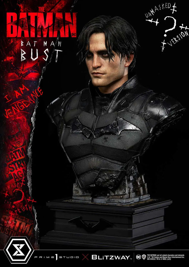 The Batman (Unmasked Version) The Batman (Film) – Prime1Studio – ActionFigure Brasil