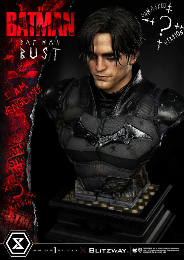 The Batman (Unmasked Version) The Batman (Film) – Prime1Studio – ActionFigure Brasil