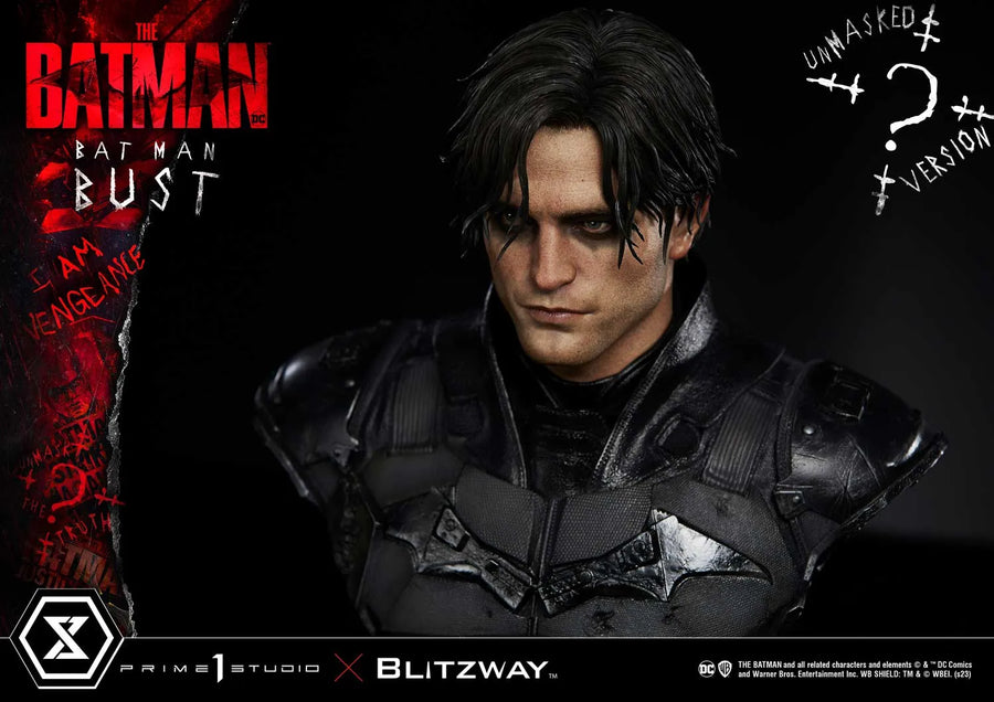 The Batman (Unmasked Version) The Batman (Film) – Prime1Studio – ActionFigure Brasil