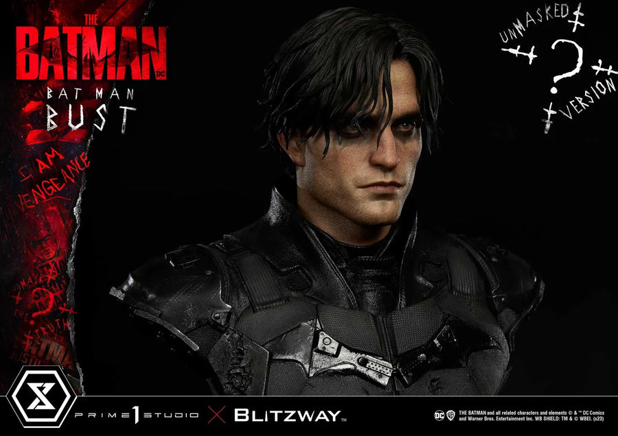 The Batman (Unmasked Version) The Batman (Film) – Prime1Studio – ActionFigure Brasil