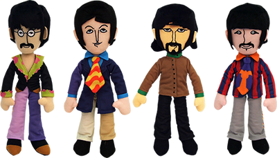 The Beatles - Yellow Submarine Plush – Factory Entertainment – ActionFigure Brasil — ângulo diferente