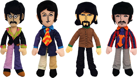 The Beatles - Yellow Submarine Plush – Factory Entertainment – ActionFigure Brasil