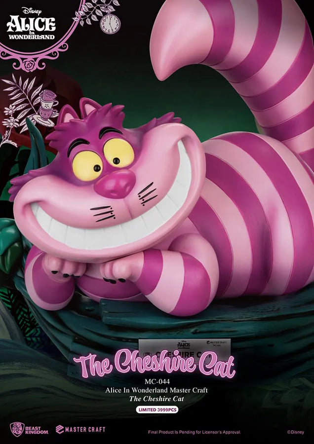 The Cheshire Cat - LIMITED EDITION: 3999 – Beast Kingdom – ActionFigure Brasil — acessórios