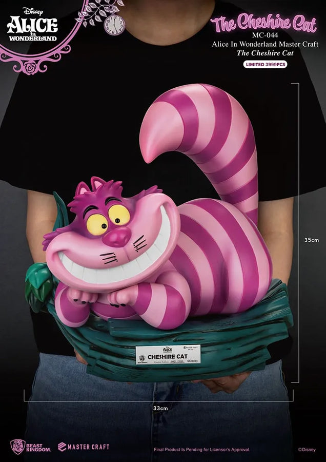 The Cheshire Cat - LIMITED EDITION: 3999 – Beast Kingdom – ActionFigure Brasil — acessórios