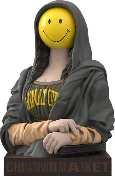 The Chinatown Market Smiley Mona Lisa - LIMITED EDITION – Mighty Jaxx – ActionFigure Brasil