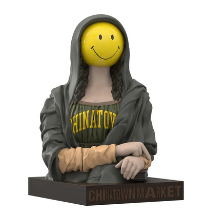 The Chinatown Market Smiley Mona Lisa - LIMITED EDITION – Mighty Jaxx – ActionFigure Brasil — acessórios
