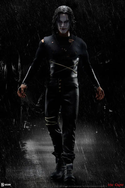 The Crow - 1/6 Scale Fully Poseable Figure: Eric Dravenㅤ – Sideshow Collectibles – ActionFigure Brasil