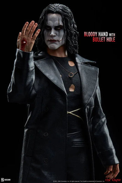 The Crow - 1/6 Scale Fully Poseable Figure: Eric Dravenㅤ – Sideshow Collectibles – ActionFigure Brasil — embalagem