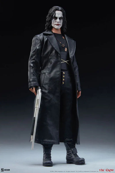 The Crow - 1/6 Scale Fully Poseable Figure: Eric Dravenㅤ – Sideshow Collectibles – ActionFigure Brasil — embalagem