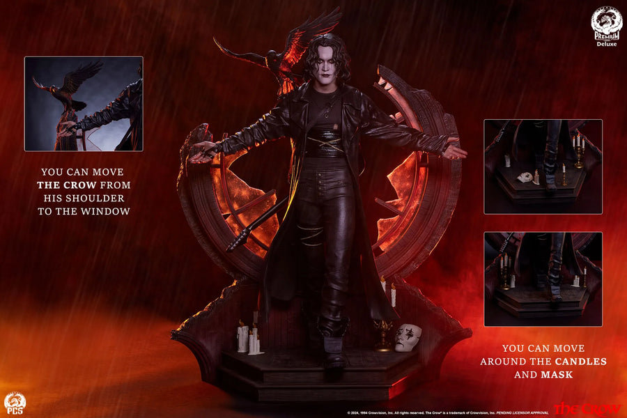 The Crow Deluxe - LIMITED EDITION: 300 (Deluxe Version) – PCS – ActionFigure Brasil