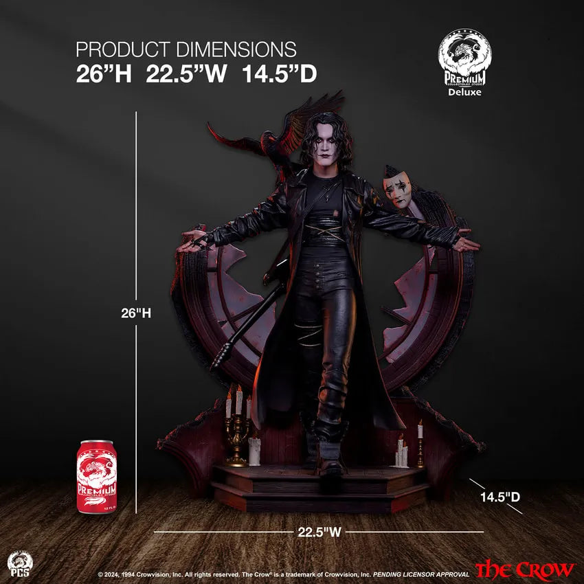 The Crow Deluxe - LIMITED EDITION: 300 (Deluxe Version) – PCS – ActionFigure Brasil