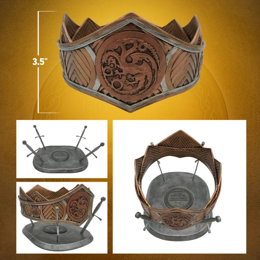 The Crown Of King Viserys Targaryen - LIMITED EDITION: 1000 – Factory Entertainment – ActionFigure Brasil