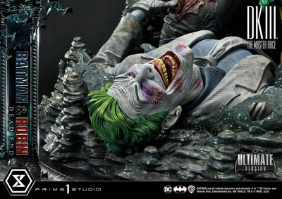The Dark Knight III: The Master Race - Batman - Joker - Robin (Carrie Kelley) - Ultimate Premium Masterline (UPMDC-05UT) - Dead End - 1/4 - Ultimate Version (Prime 1 Studio)ㅤ – Prime 1 Studio – ActionFigureBrasil — embalagem