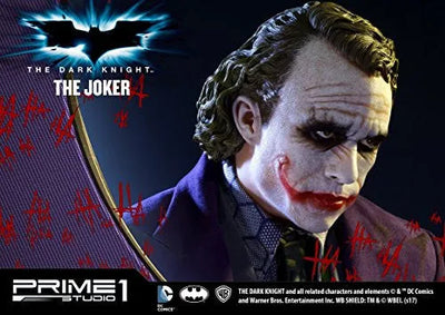 The Dark Knight - Joker - High Definition Museum Masterline Series HDMMDC-01 - 1/2 (Prime 1 Studio)ㅤ – Prime 1 Studio – ActionFigure Brasil — close