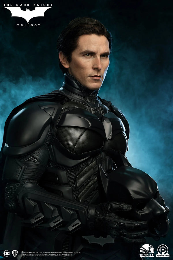 The Dark Knight Trilogy Batman - LIMITED EDITION: 500 – Infinity Studio X Penguin Toys – ActionFigure Brasil