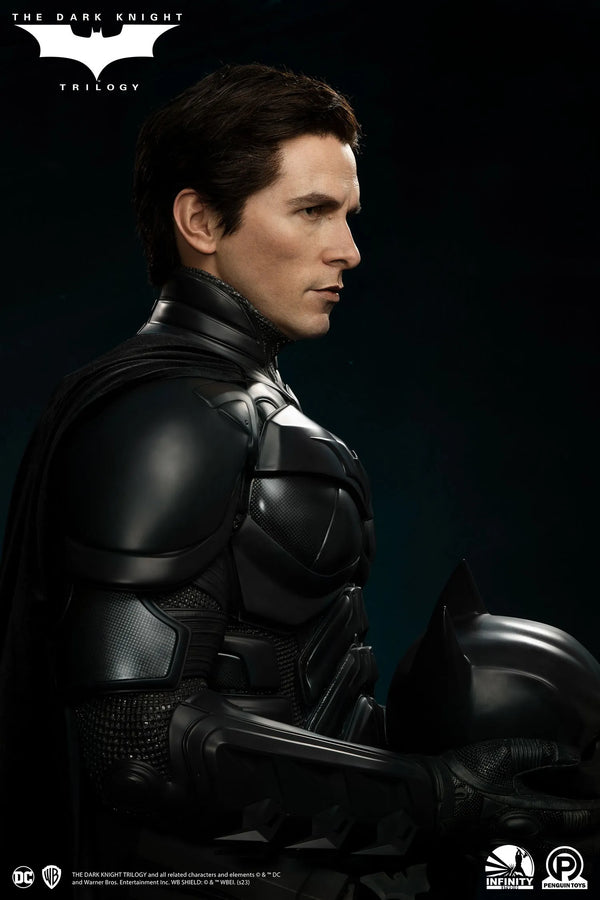 The Dark Knight Trilogy Batman - LIMITED EDITION: 500 – Infinity Studio X Penguin Toys – ActionFigure Brasil